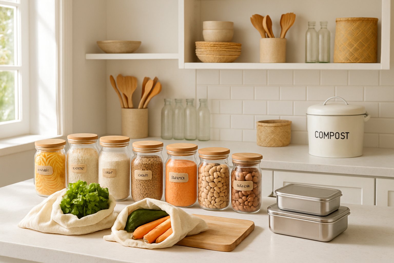 Creating a Zero-Waste Kitchen Through Better Storage Habits