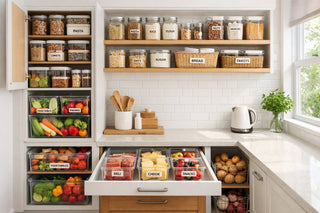 How Organized Storage Reduces Daily Kitchen Cleanup