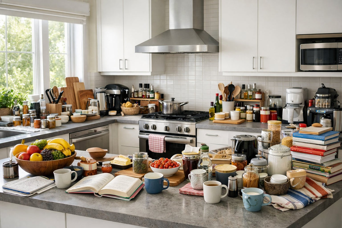 Why Kitchens Feel Cluttered Even With Enough Space – Giraffyco.com
