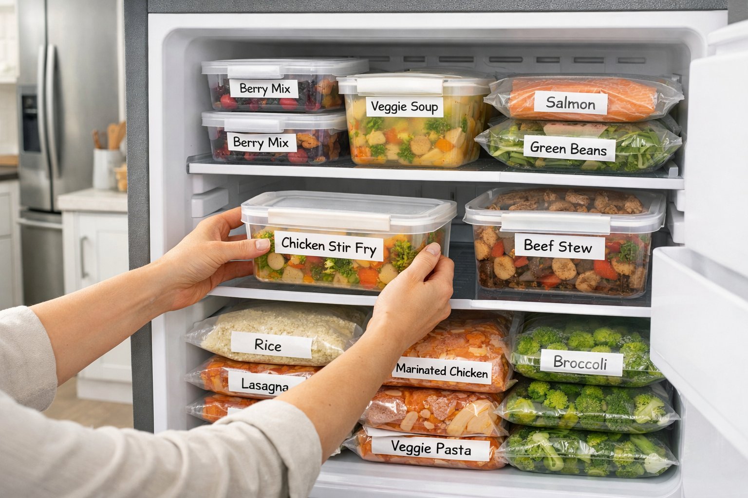 How to Reduce Freezer Clutter with Better Portion Planning