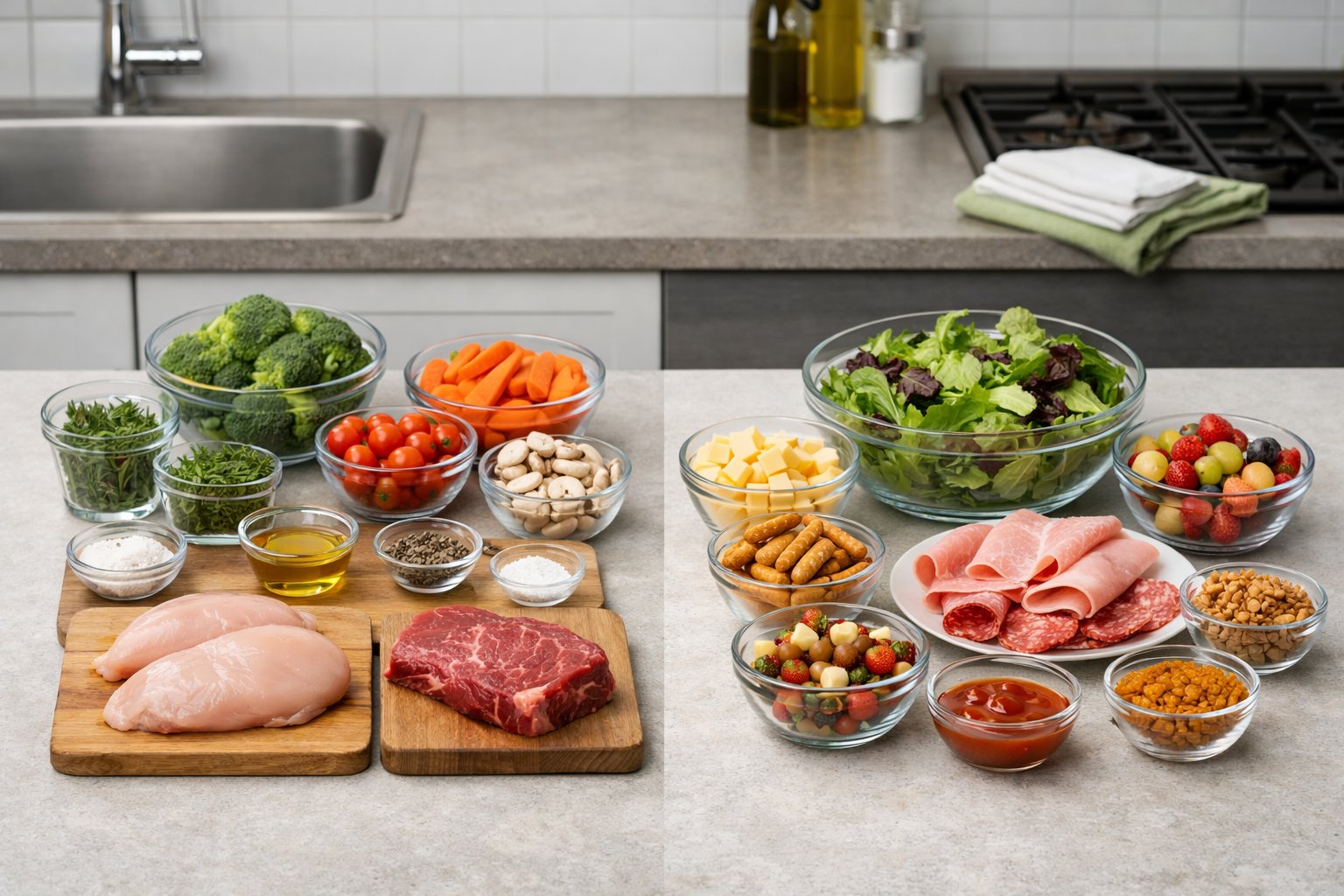 A Guide to Separating Ready-to-Cook and Ready-to-Eat Ingredients