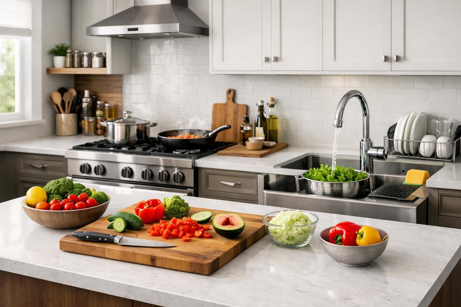 Which Kitchen Setup Works Best For Daily Meal Preparation