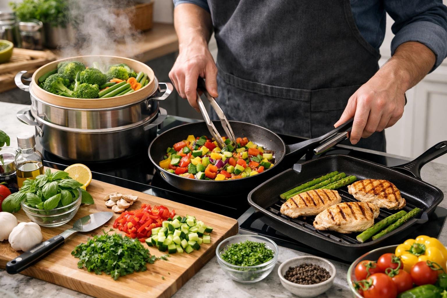 Which Cooking Techniques Help Retain Maximum Flavor