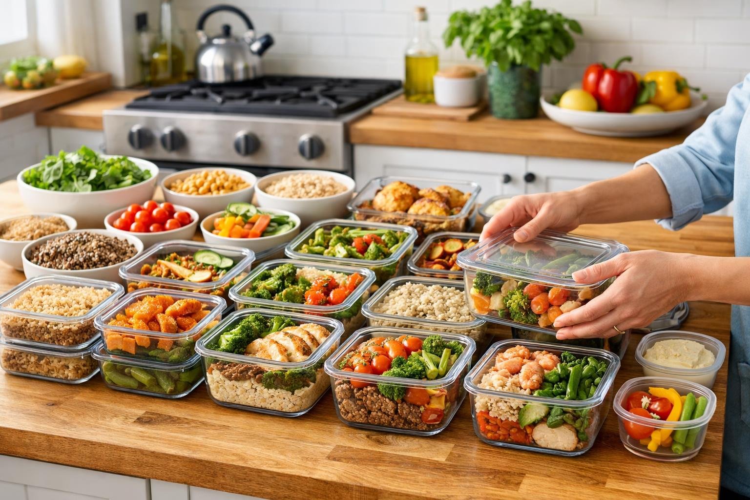 How Can Batch Cooking Be Structured For Better Freshness And Easier Weeknights