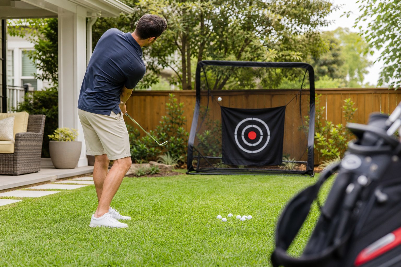 How to Use a Golf Chipping Net for Short Daily Practice Sessions