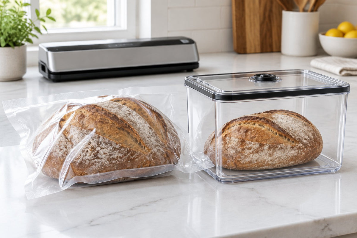 How to Vacuum Seal Bread Without Crushing It: When to Use Bags vs Canisters