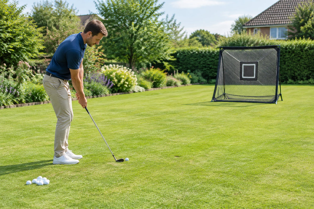 How to Practice Bump-and-Run Golf Shots at Home With a Chipping Net