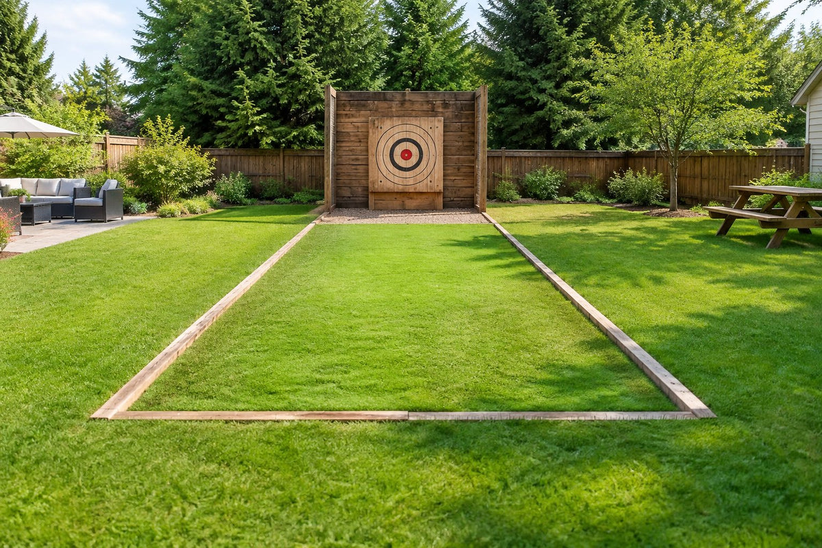How to Set Up an Axe Throwing Game for a Backyard Party or Family Game Night