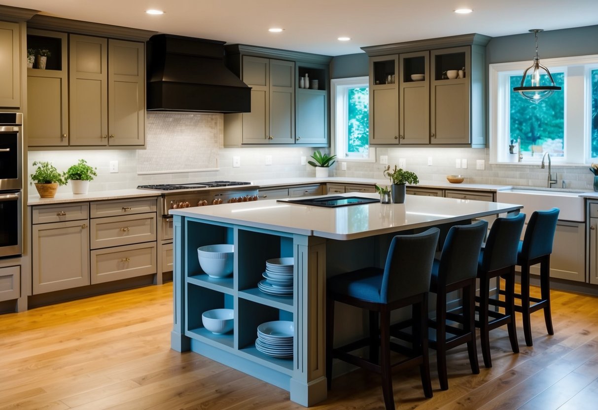 How to Create a Multi-Functional Kitchen Island for Cooking & Hosting
