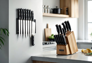 Magnetic Knife Strips vs Knife Blocks: Space, Safety, and Sharpness