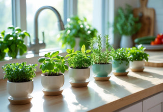 Mini Herb Gardens: Growing Fresh Flavors on Your Kitchen Counter