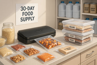 Emergency Preparedness: Building a 30‑Day Food Supply With a Compact Vacuum Sealer
