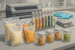 Fermentation Starter Packs: Vacuum‑Sealing Cultures, Slants and Grains Safely