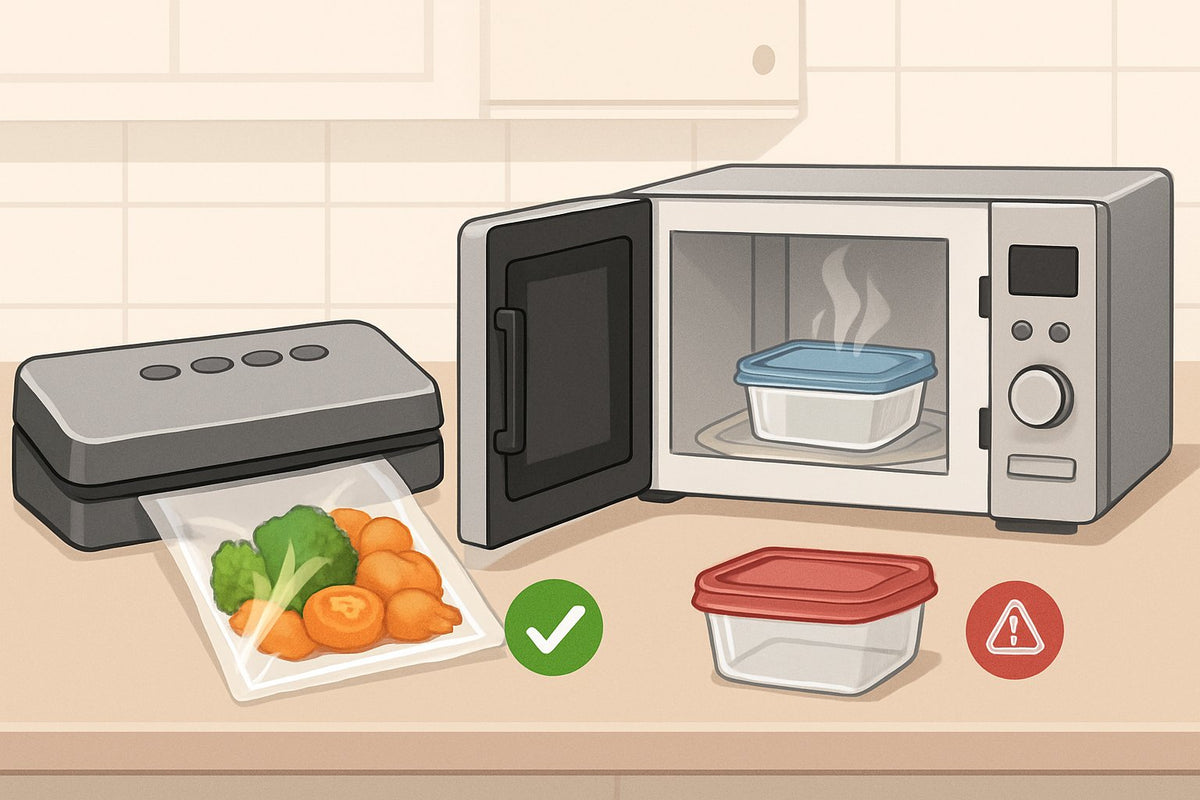 Vacuum Sealing & Microwave Reheating: Safety Tips and Best Practices