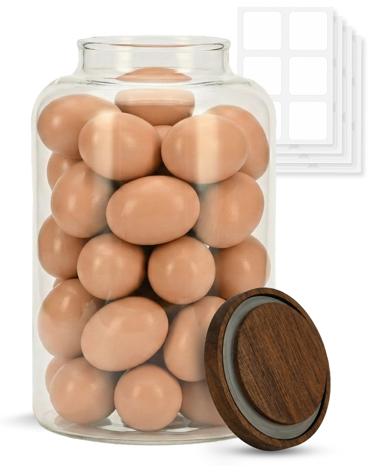 Grands bocaux en verre