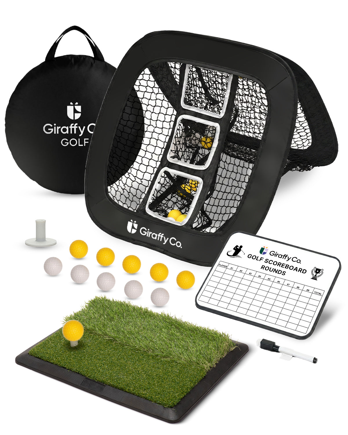 Ensemble de filet de golf pour coups d'approche