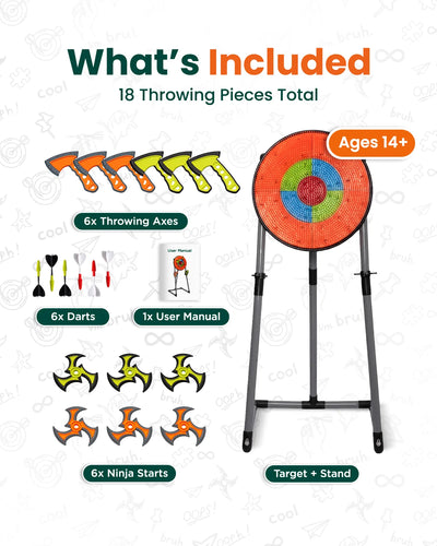 Axe Throwing Game Set