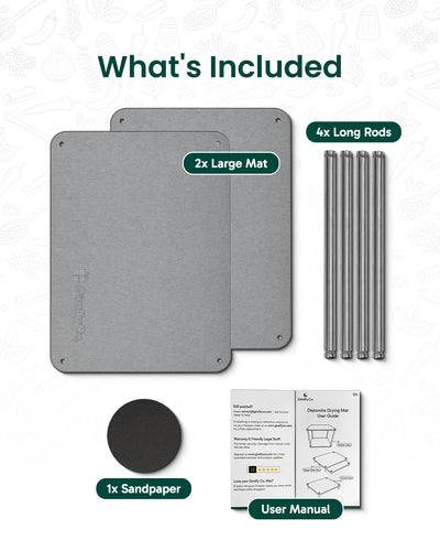 Tapis égouttoir en pierre – Tapis modulaire