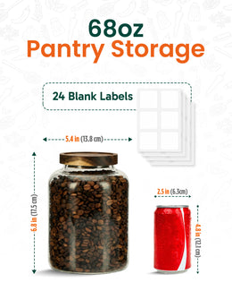 Large Glass Jars