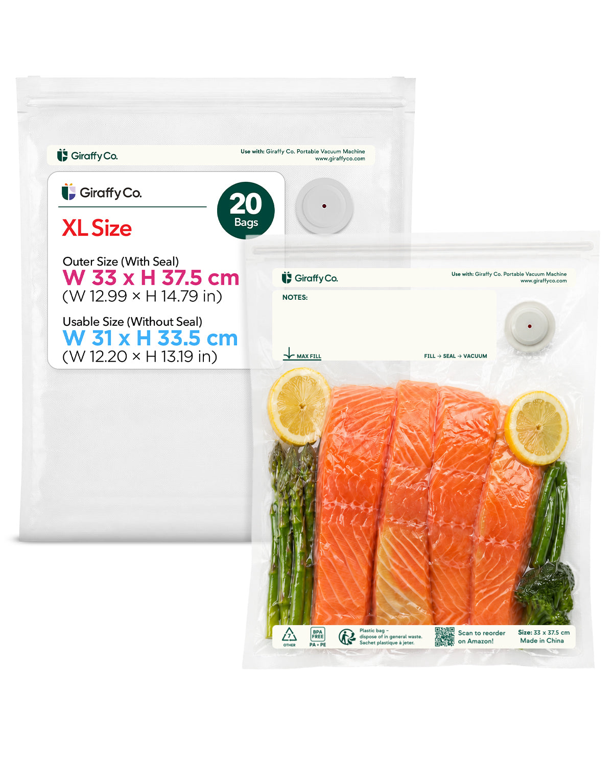 Vacuum Sealer Bags