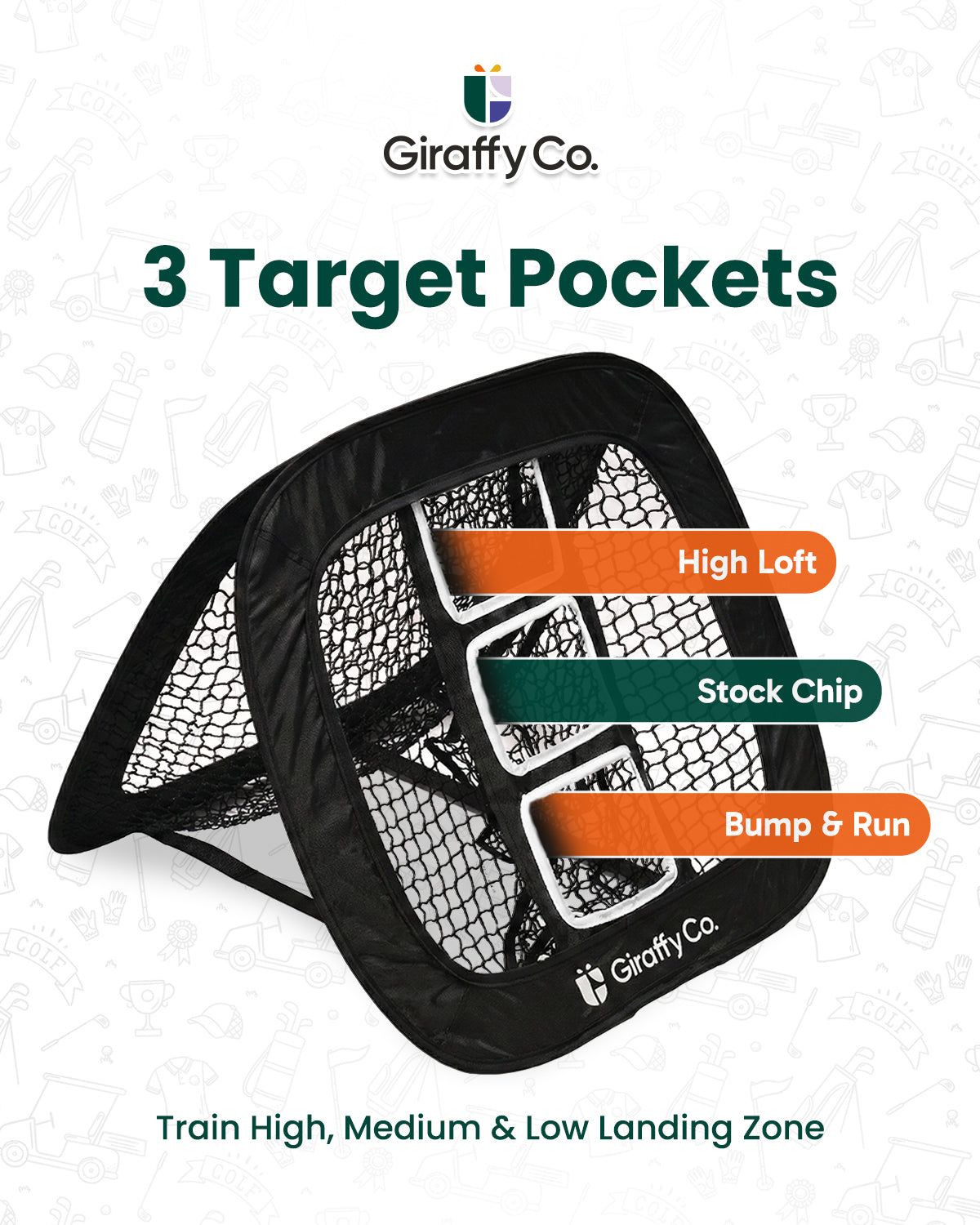 Golf Chipping Netz-Set