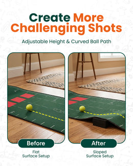 Golf Putting Mat Game Set – 10ft