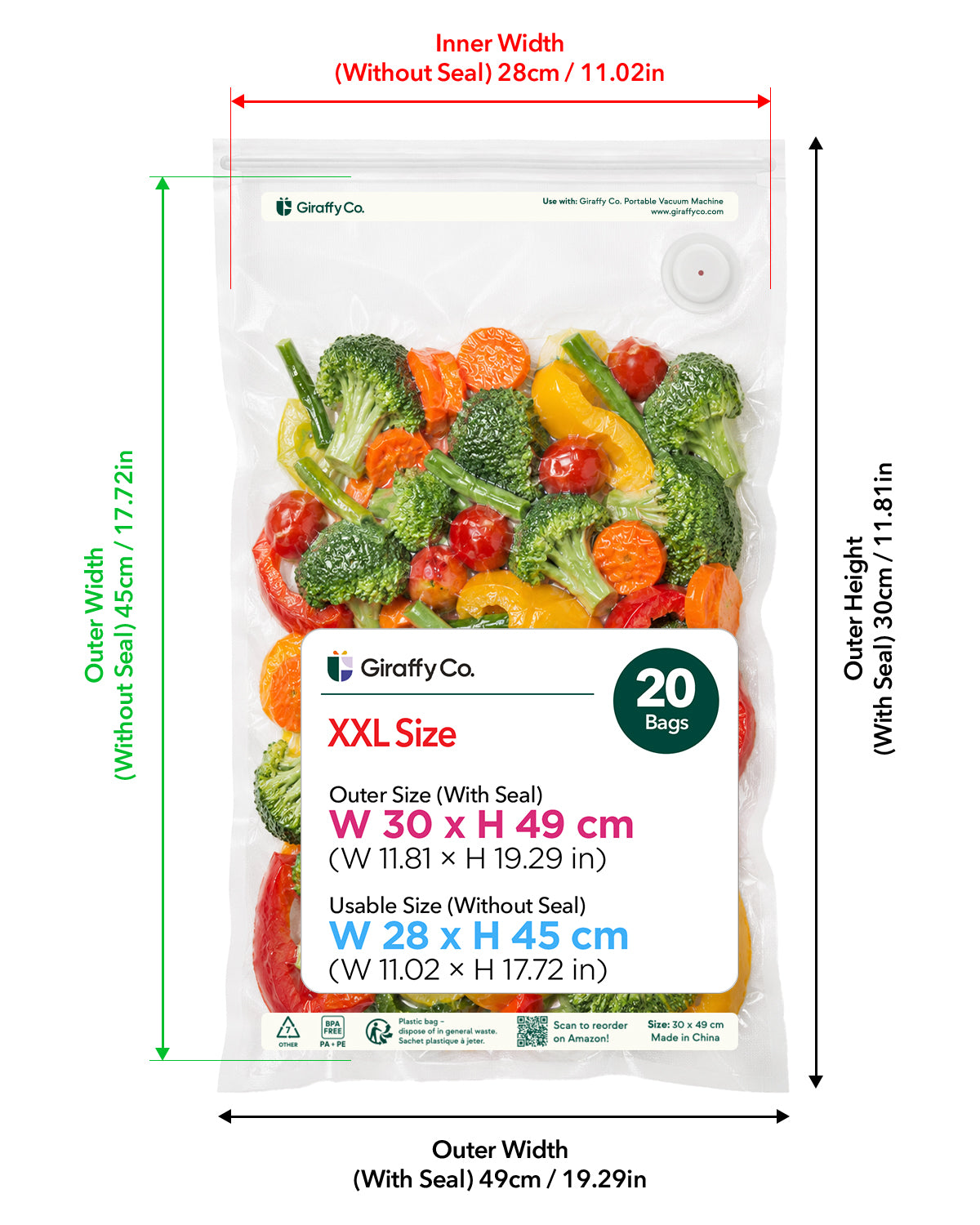 Vacuum Sealer Bags