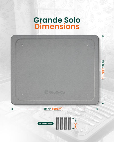 Tapis de séchage en pierre – Grande Solo