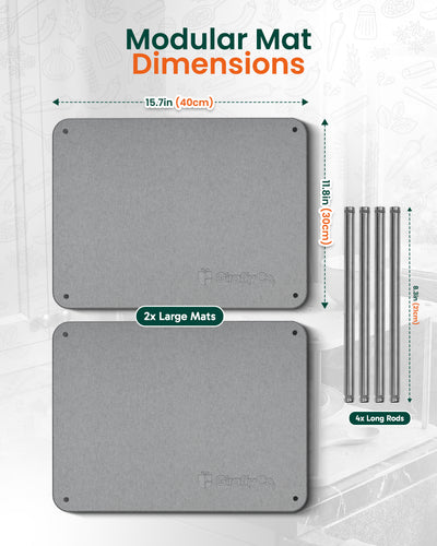 Tapis égouttoir en pierre – Tapis modulaire