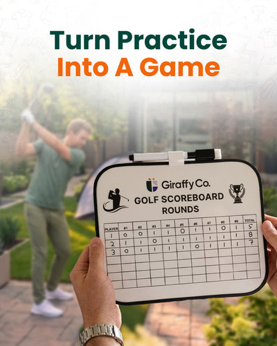 Golf Practice Net with Dual-Turf Mat