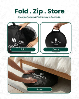 Golf chipping net