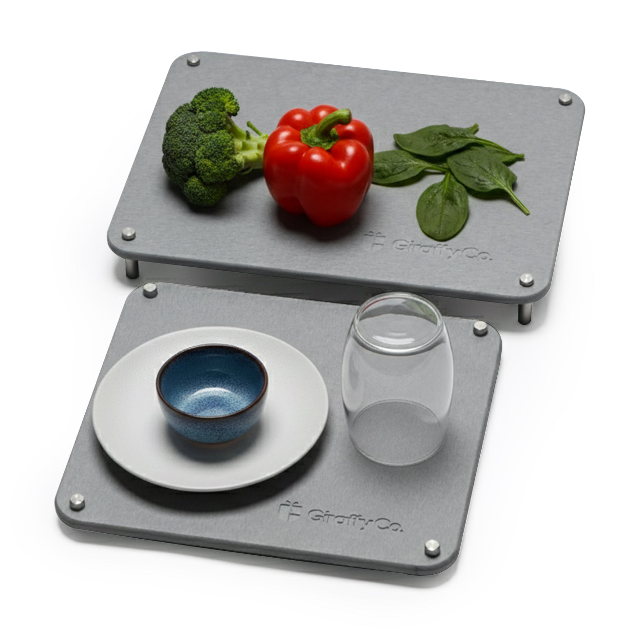 Tapis égouttoir en pierre – Duo Compact