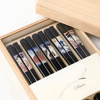 Ukiyoe Chopstick 5-pairs Gift Set