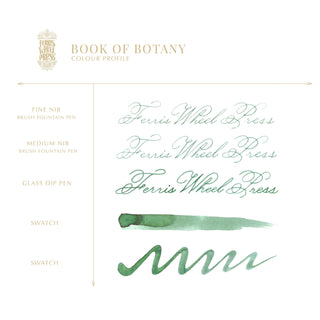 Book of Botany | 38ml Ink | Ferris Wheel Press