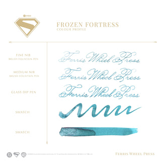 Warner Bros. | Superman Fountain Pen Inks - 10ml Bottled | Ferris Wheel Press
