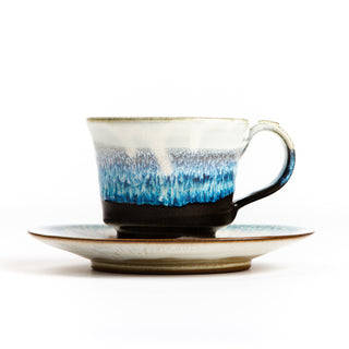 YO TO BI Coffee Cup with Saucer