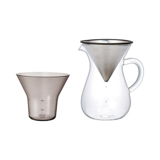 KINTO SLOW COFFEE STYLE Carafe Set 2 Cup Stainless Steel