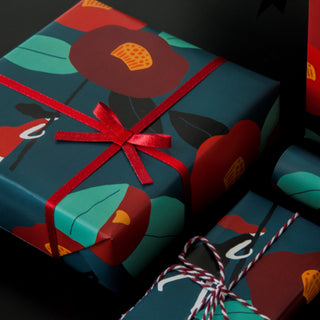 Paper Park Gift Wrapping Paper_Camellia