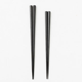 Ogishi Tadashi Shoten Ebony Heptagonal Chopsticks Pair Set