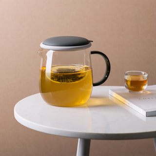 PINMOO High Temperature Resistant Glass Teapot