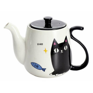 Neko Sankyodai Three Cats Brothers Tail Pot Kuro