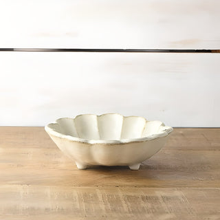 Kohyo Kaneko Rinka 16cm Bowl Mino Ware - White