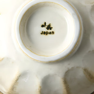 Kohyo Kaneko Rinka 16cm Large Bowl Mino Ware - White