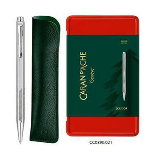 Caran d'Ache Ecridor Gift Set Ballpoint Pen & Leather Case