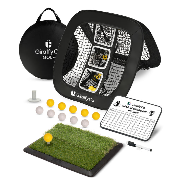 Golf chipping net set
