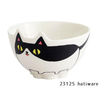 Neko Sankyodai Three Cats Brothers Cat Shaped Rice Bowl
