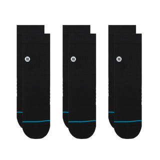 STANCE ICON QUARTER SOCK 3 PACK