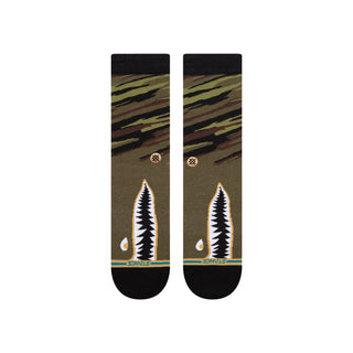 STANCE CAMO WARBIRD CREW SOCKS