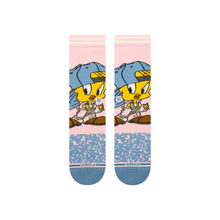 LOONEY TUNES X STANCE TWEETY CREW SOCKS