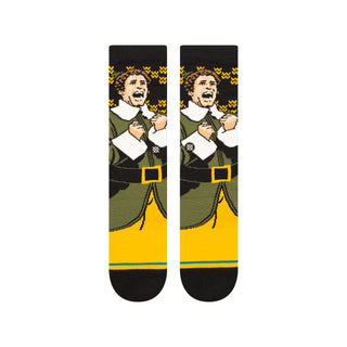 ELF X STANCE SMILING'S MY FAVORITE CREW SOCKS